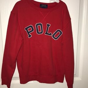 Little boys size 7 polo sweatshirt